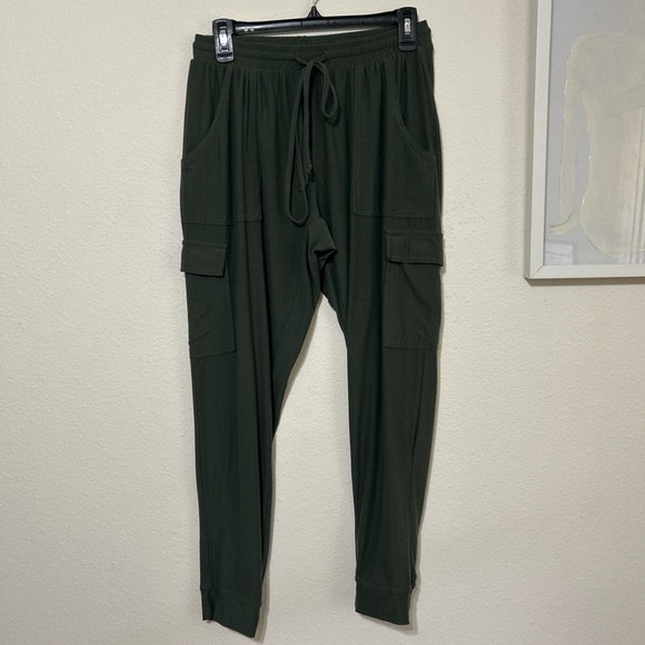 No Comment Ny La Pants - Olive Green Women's Joggers